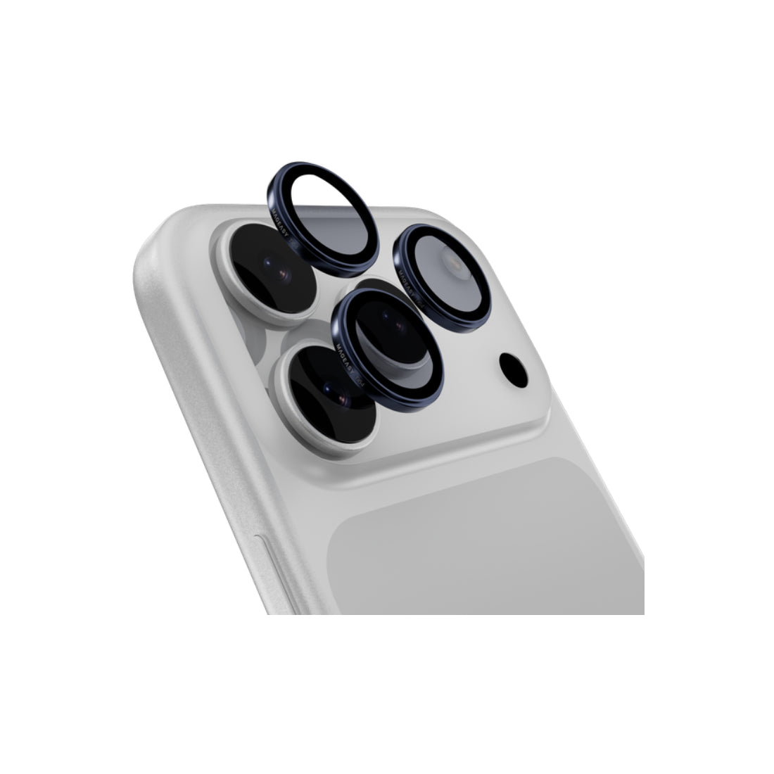 MagEasy Lenz Sapphire Camera Lens Protector for IPhone 17 Pro / Pro max  - MidNight -اكسسوار - Store 974 Electronics WLL  | ستور٩٧٤ للالكترونيات ذ.م.م