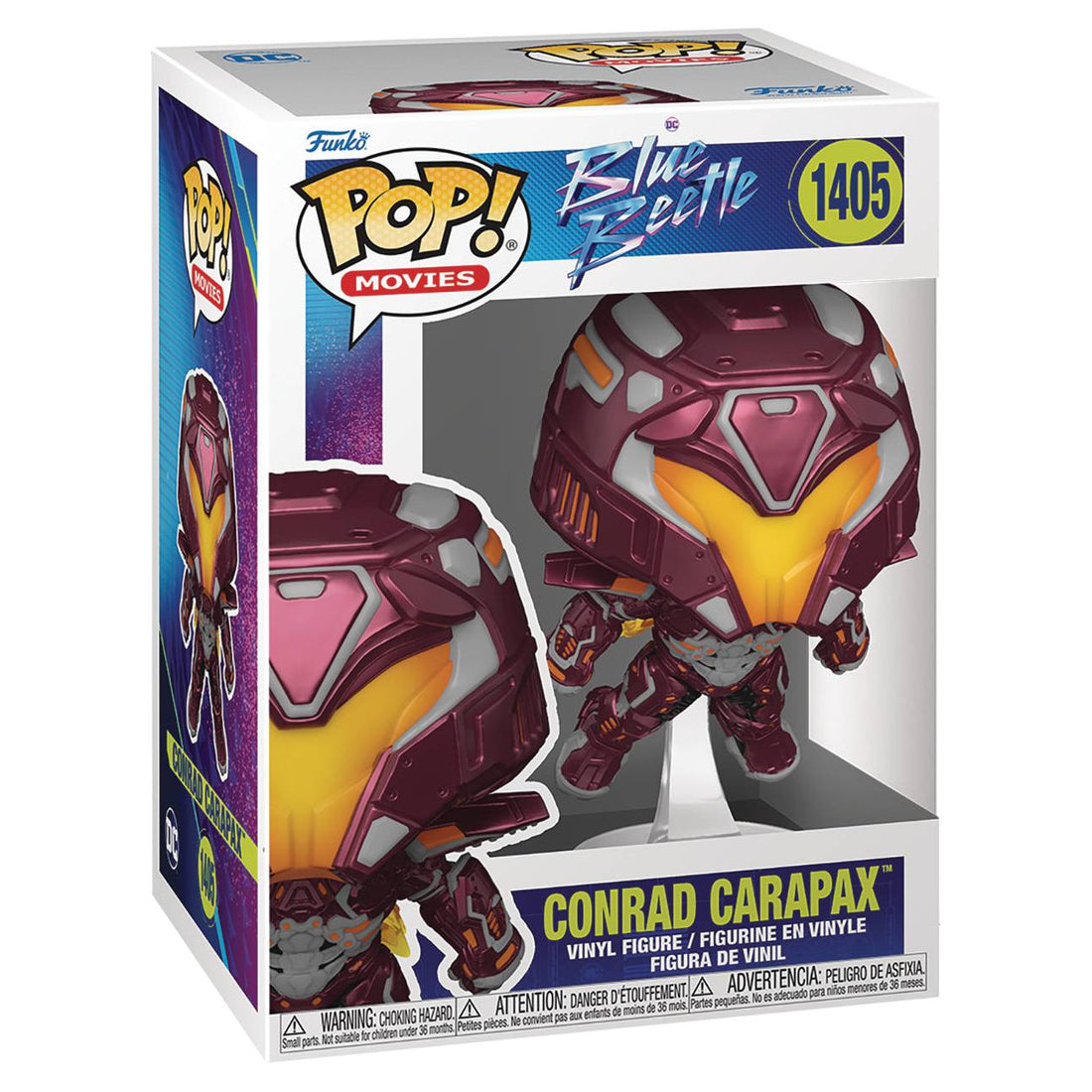 Funko Pop! Movies: Blue Beetle Carapax #1405  - دمية - Store 974 Electronics WLL  | ستور٩٧٤ للالكترونيات ذ.م.م