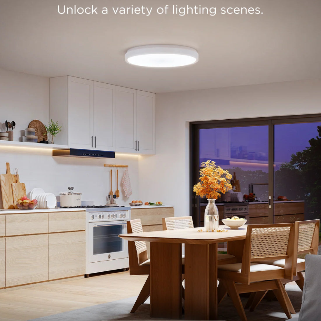 Govee 15inch RGBICWW + RGBICWW Round Smart Ceiling Light Pro - إضاءة - Store 974 Electronics WLL  | ستور٩٧٤ للالكترونيات ذ.م.م