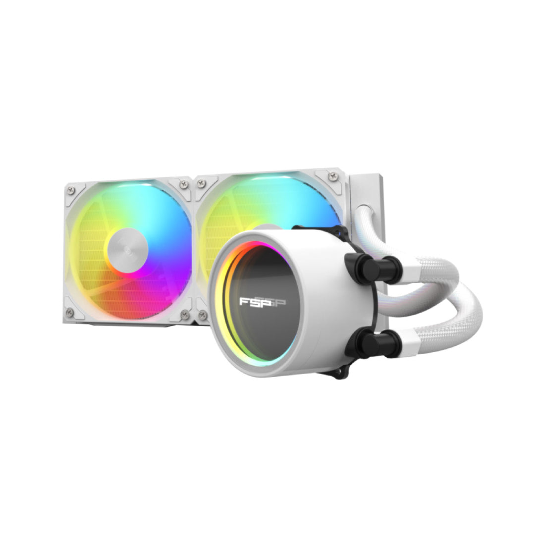 FSP AE24 240mm CPU Cooler - White - مبرد - Store 974 Electronics WLL  | ستور٩٧٤ للالكترونيات ذ.م.م