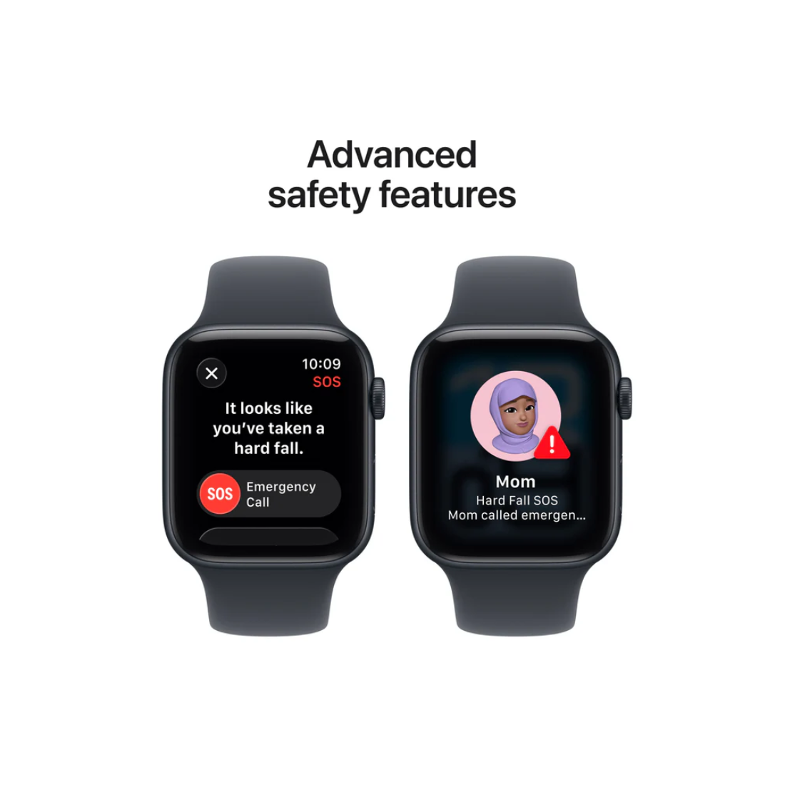 Apple Watch SE 3 GPS 40mm Midnight Aluminium Case- M/L- ساعة ذكية Apple Watch SE 3 GPS 40mm Midnight Aluminium Case- M/L- ساعة ذكية