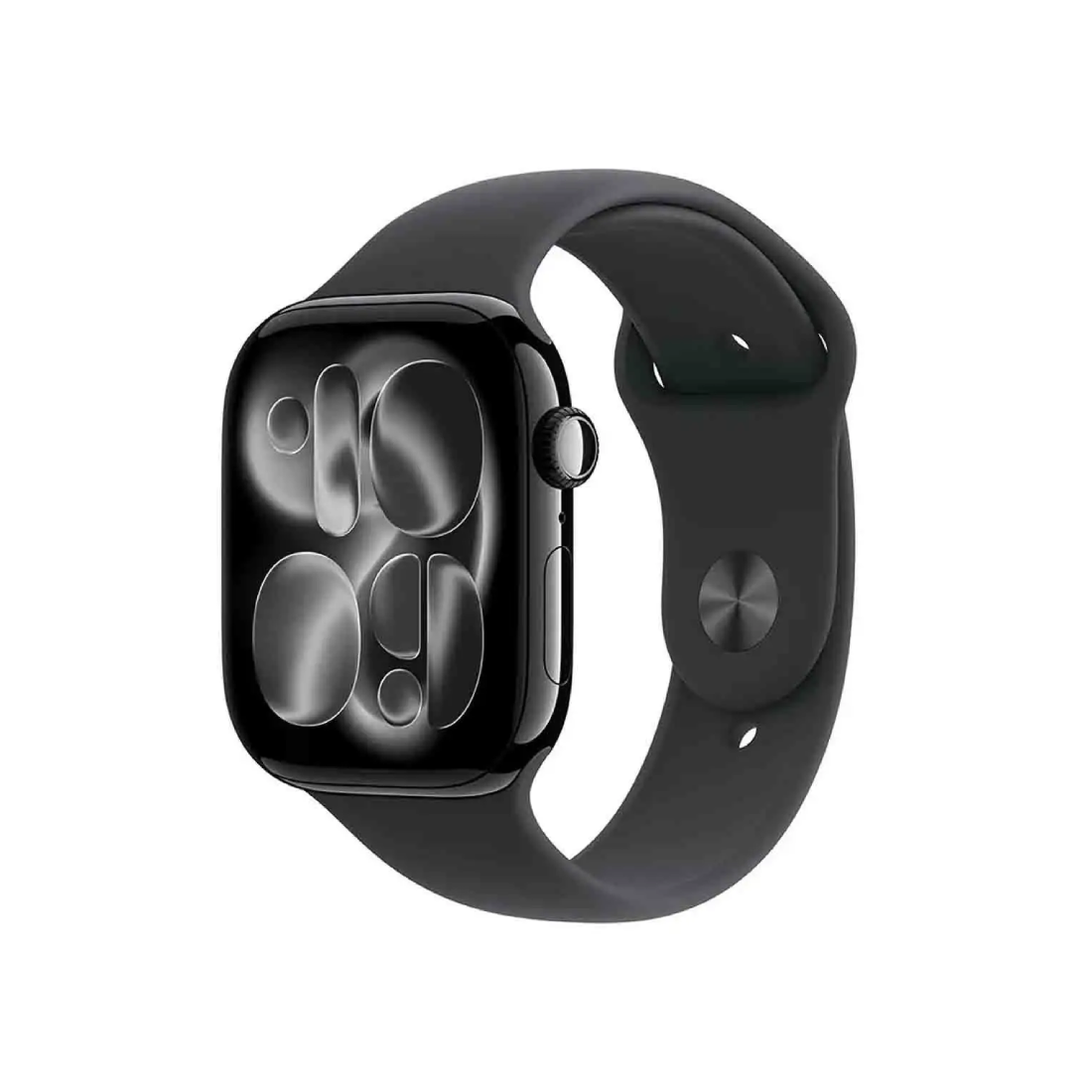 Apple Watch Series 11 GPS 42mm Jet Black Aluminium-S/M- ساعة ذكية