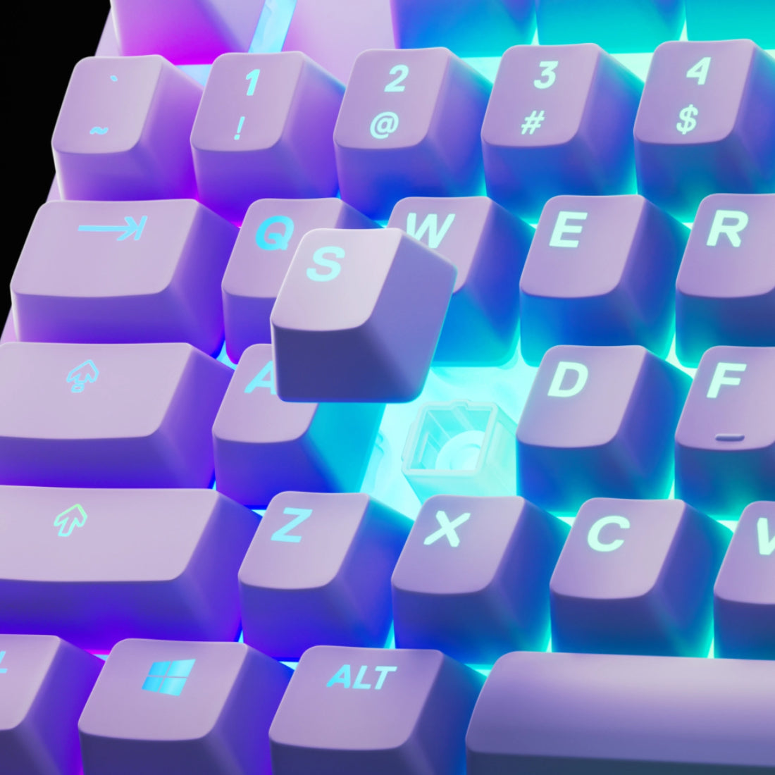 SteelSeries Apex 3 TKL US Gaming Keyboard - Lavender - لوحة مفاتيح SteelSeries Apex 3 TKL US Gaming Keyboard - Lavender - لوحة مفاتيح