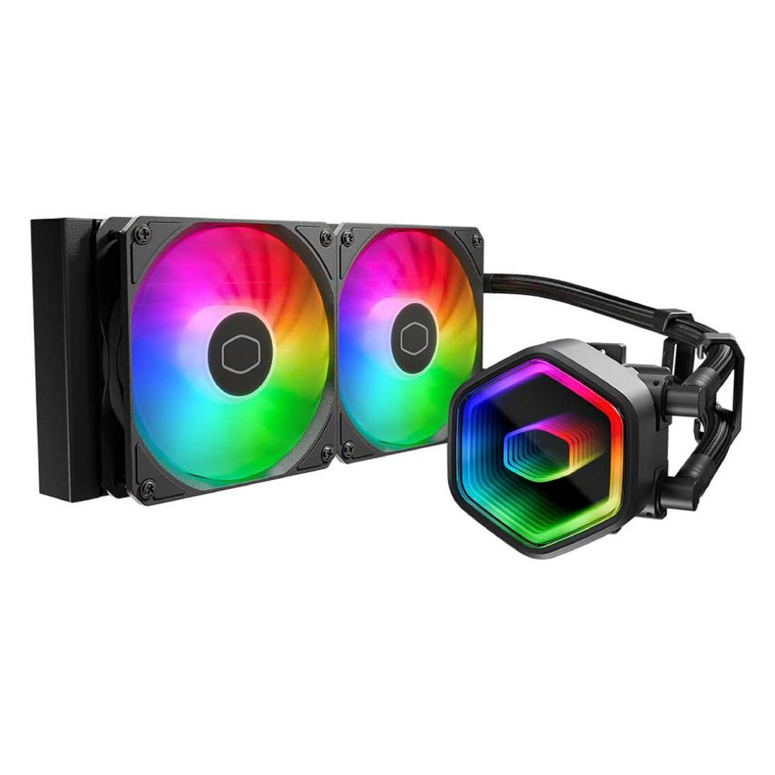 MasterLiquid 240 Core II ARGB CPU Cooler - 240mm Black - مبرد MasterLiquid 240 Core II ARGB CPU Cooler - 240mm Black - مبرد