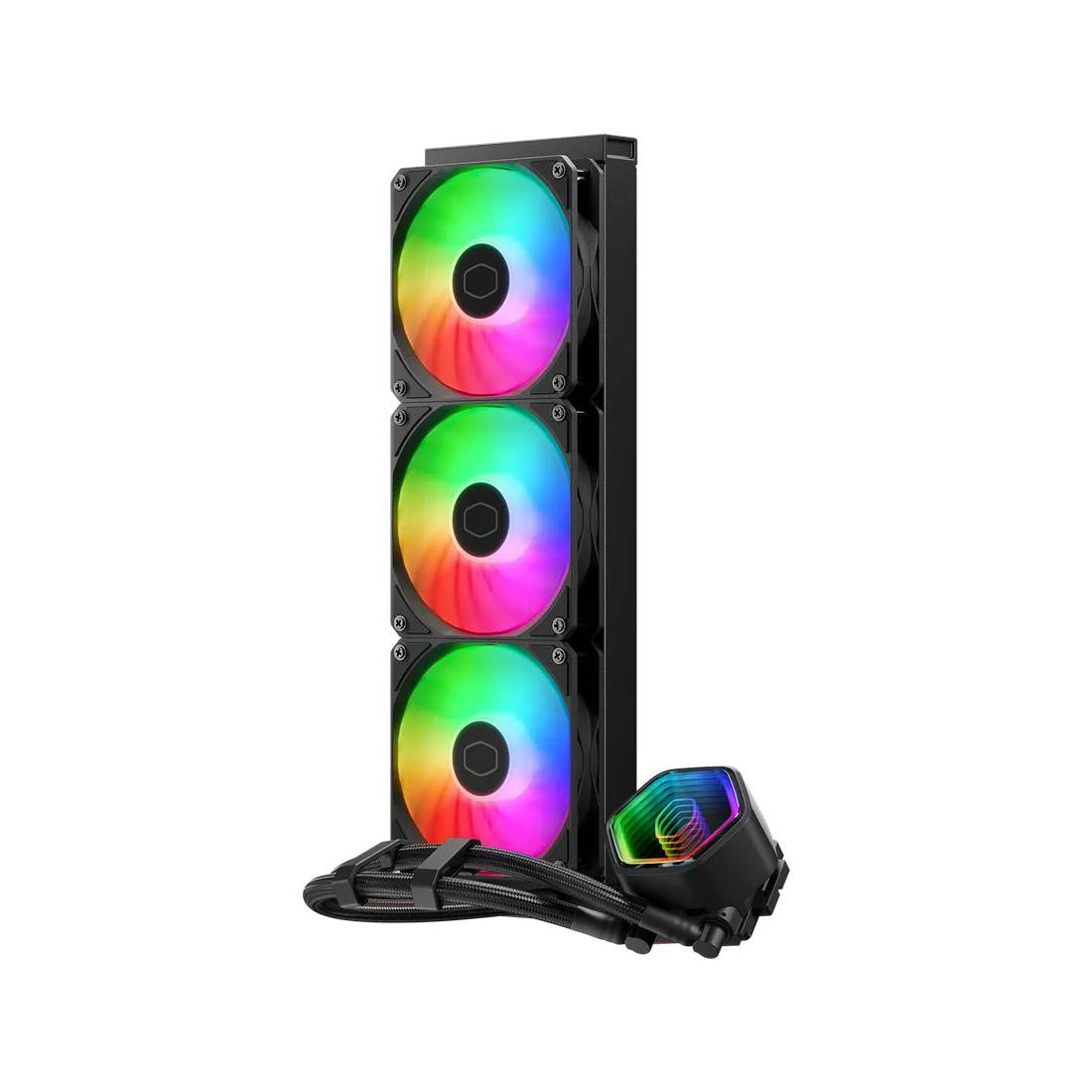MasterLiquid 360 Core II ARGB CPU Cooler - 360mm Black - مبرد MasterLiquid 360 Core II ARGB CPU Cooler - 360mm Black - مبرد