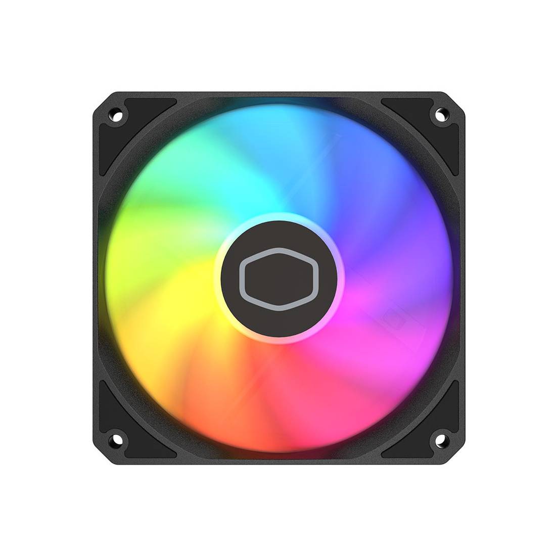 Cooler Master MF120 Lite ARGB 120mm Case Fan 3-Pack - Black - مروحة تبريد Cooler Master MF120 Lite ARGB 120mm Case Fan 3-Pack - Black - مروحة تبريد