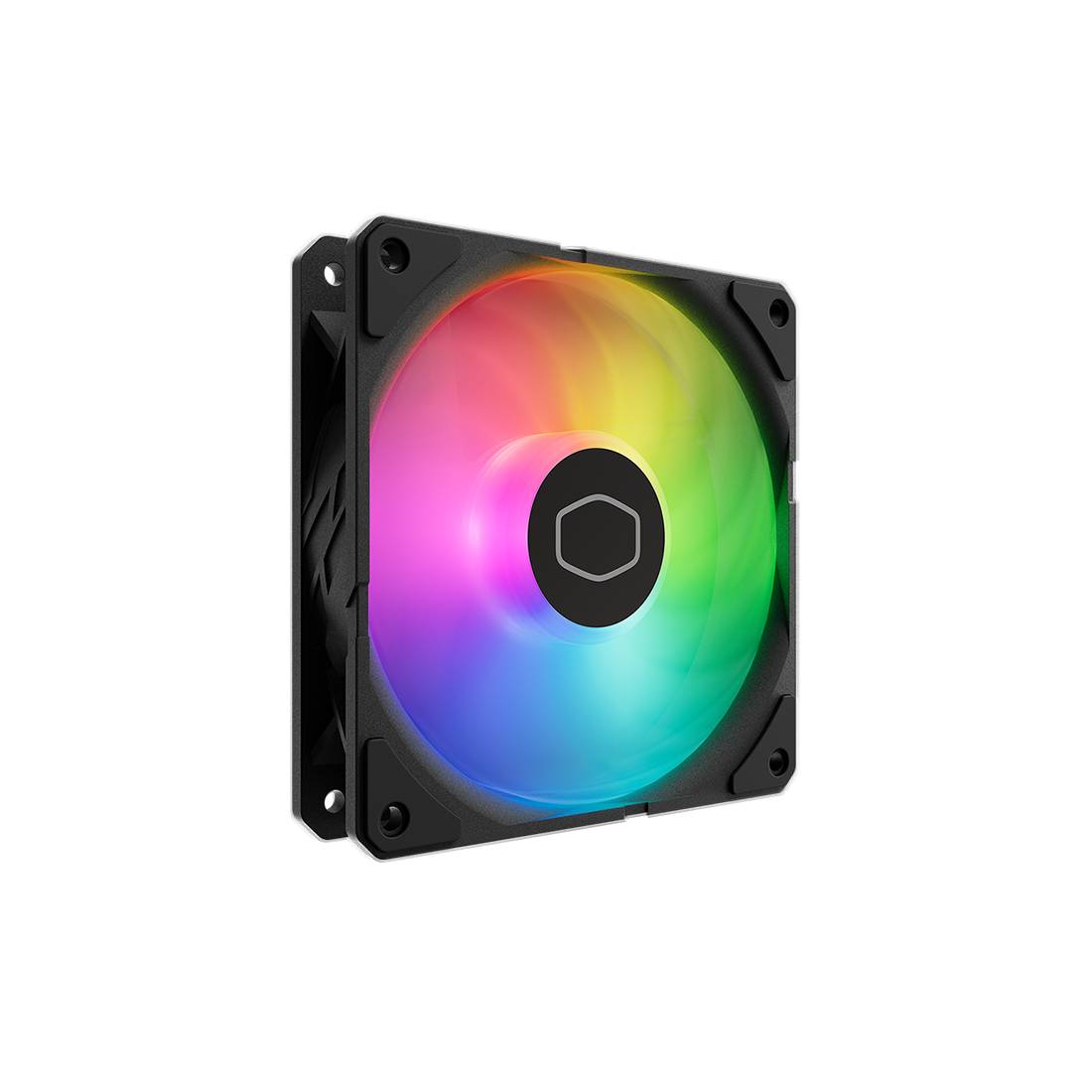 Cooler Master Sickleflow Edge 120 ARGB 3-Pack Fan Kit - Black - مروحة تبريد Cooler Master Sickleflow Edge 120 ARGB 3-Pack Fan Kit - Black - مروحة تبريد
