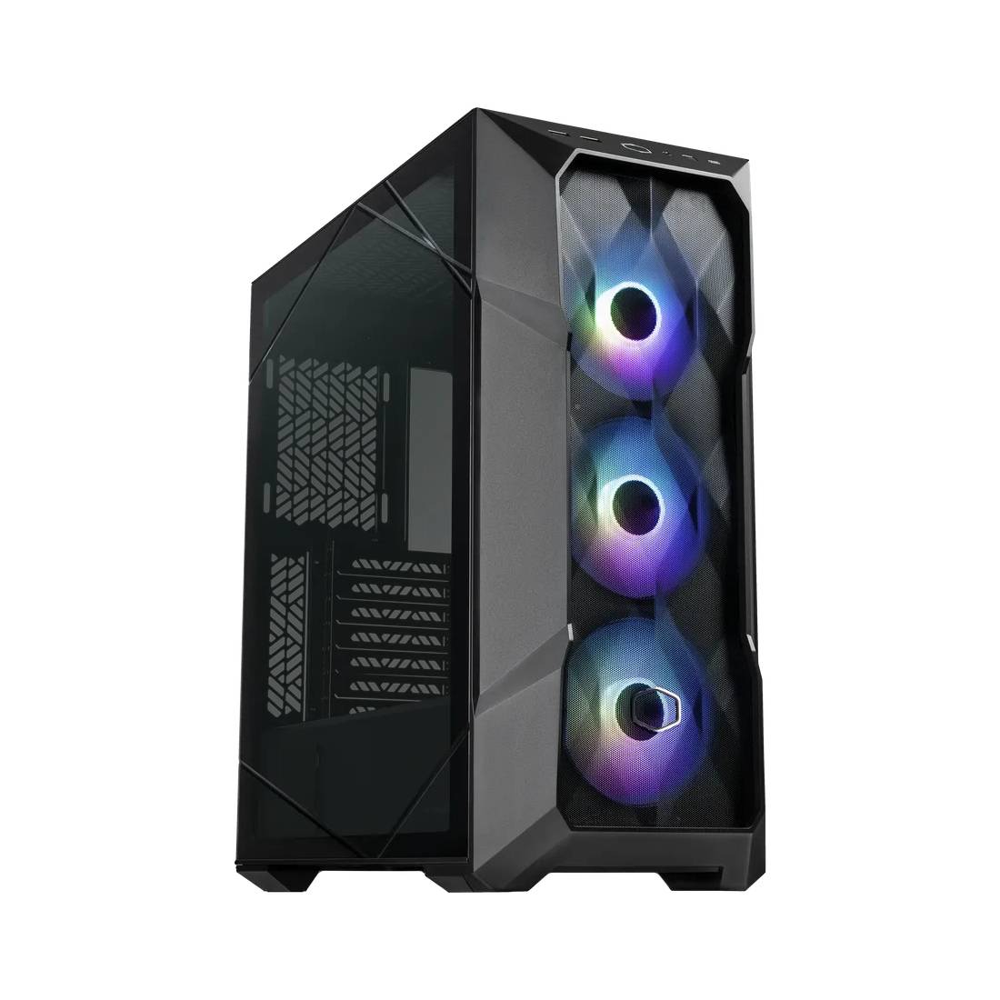 Cooler Master TD500 Mesh V2 Airflow ATX Mid-Tower Case - Black - صندوق Cooler Master TD500 Mesh V2 Airflow ATX Mid-Tower Case - Black - صندوق