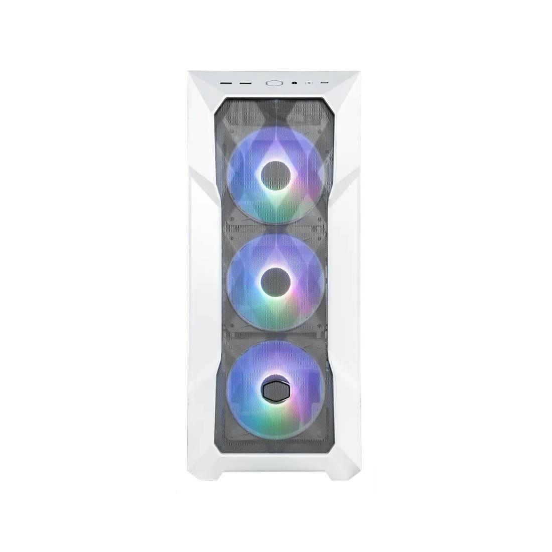 Cooler Master TD500 Mesh V2 Airflow ATX Mid-Tower Case - White - صندوق Cooler Master TD500 Mesh V2 Airflow ATX Mid-Tower Case - White - صندوق