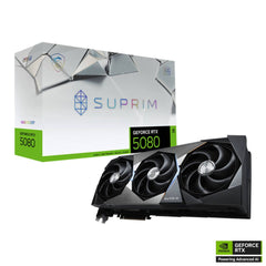  MSI GeForce RTX™ 5080 16G SUPRIM SOC Graphics Card - ﻛﺮت اﻟﺸﺎﺷﺔ
