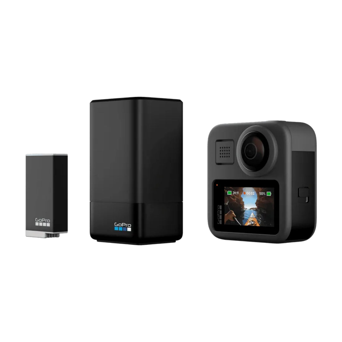GoPro Dual Battery Charger & Enduro Battery (MAX )- بطارية GoPro Dual Battery Charger & Enduro Battery (MAX )- بطارية