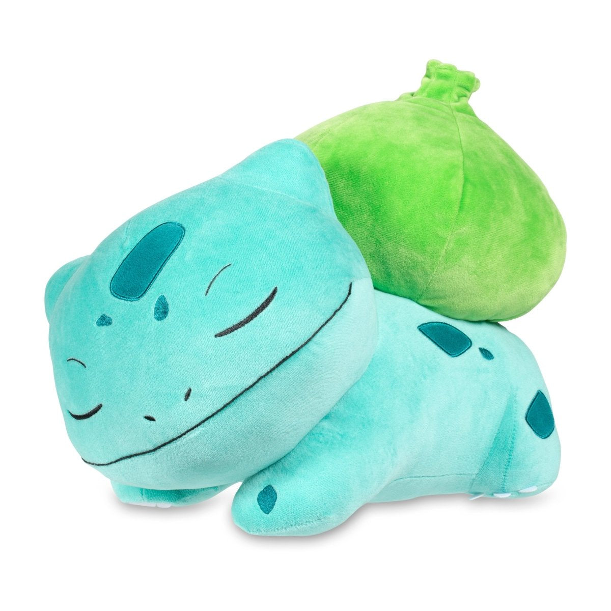 Sleeping Bulbasaur Plush - دمية - Store 974 Electronics WLL  | ستور٩٧٤ للالكترونيات ذ.م.م