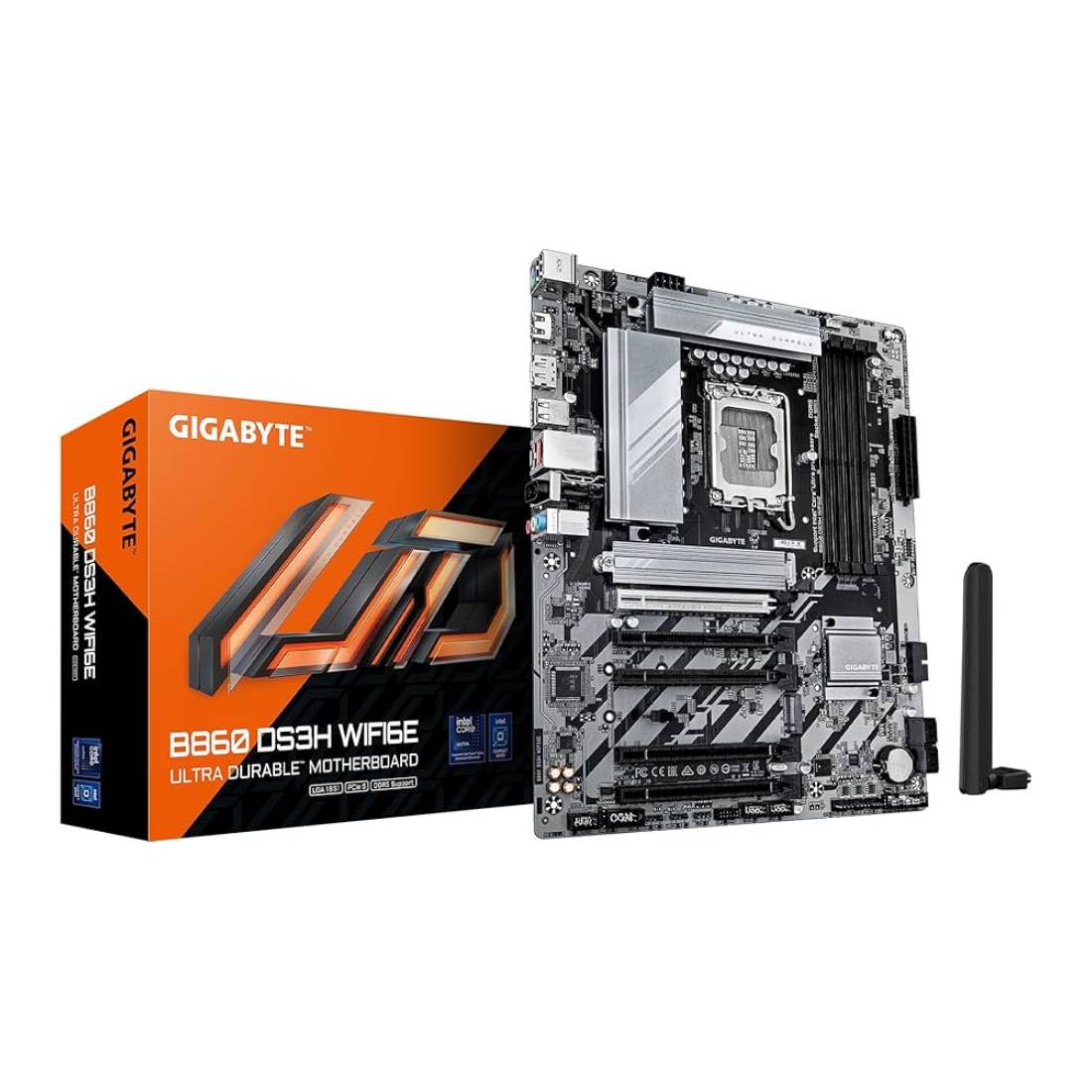 Gigabyte B860 DS3H WIFI6E Motherboard - اللوحة الأم Gigabyte B860 DS3H WIFI6E Motherboard - اللوحة الأم