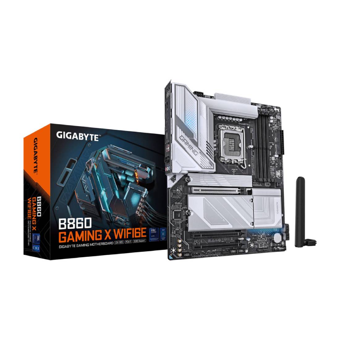 Gigabyte B860 Gaming X WIFI6E Motherboard - اللوحة الأم Gigabyte B860 Gaming X WIFI6E Motherboard - اللوحة الأم