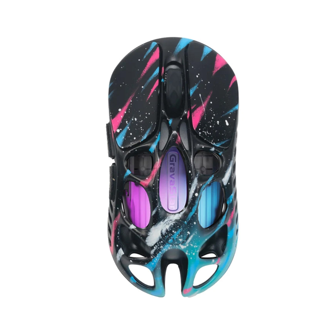 GravaStar  Mercury XPro Wireless Gaming Mouse - Neon Graffiti - فأرة