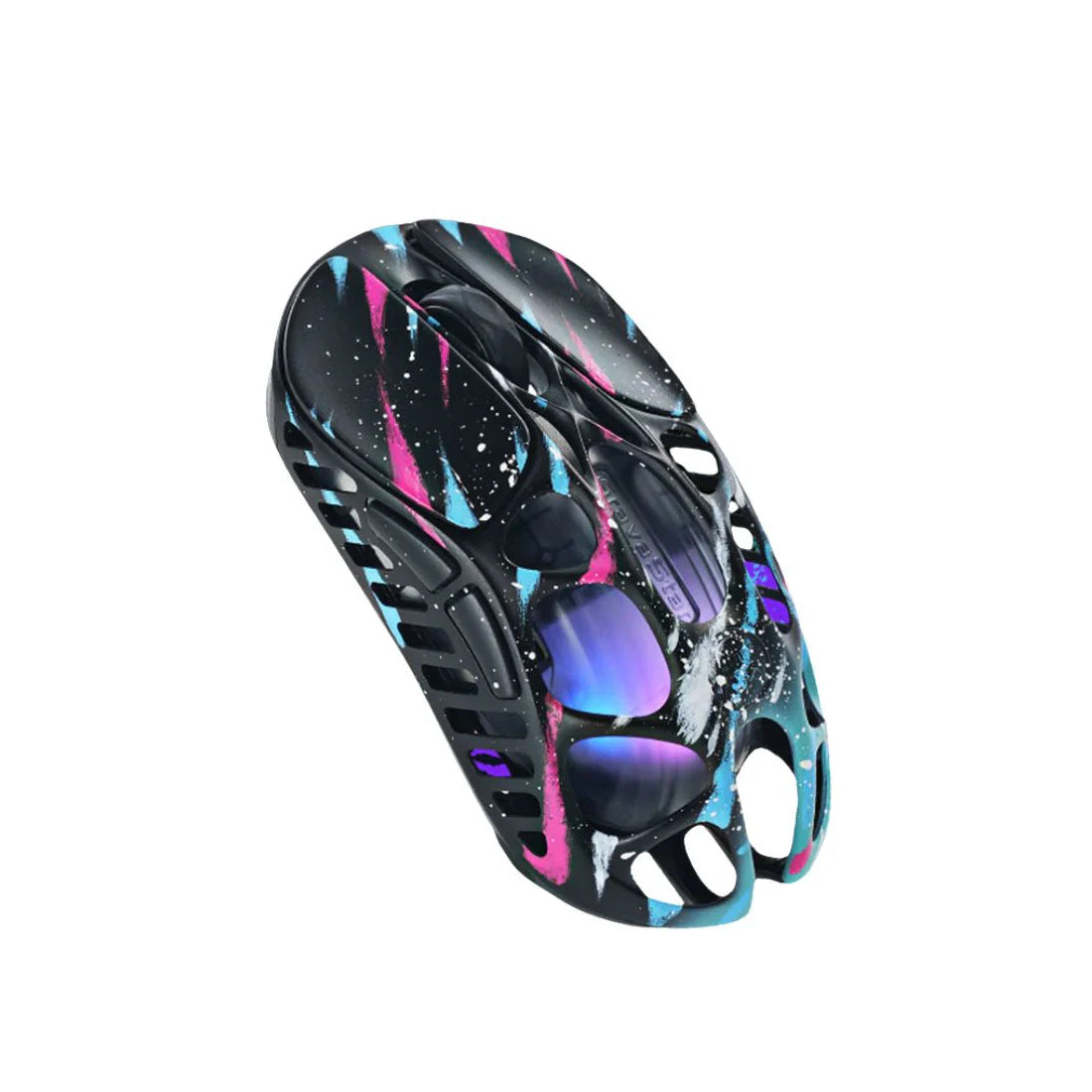 GravaStar Mercury XPro Wireless Gaming Mouse - Neon Graffiti - فأرة GravaStar Mercury XPro Wireless Gaming Mouse - Neon Graffiti - فأرة