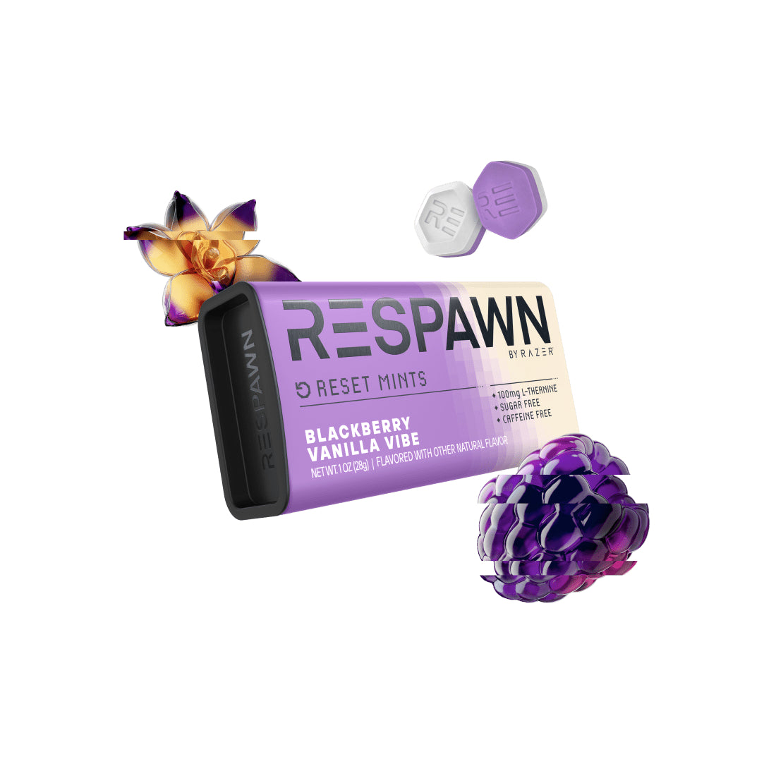 Respawn Blackberry Vanilla Mint - حلوى