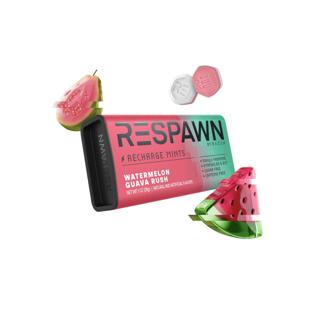 Respawn Watermelon Guava Mint - حلوى Respawn Watermelon Guava Mint - حلوى