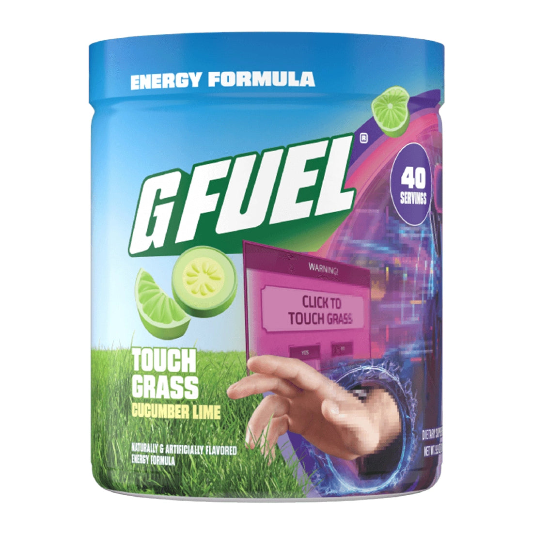 G Fuel Touch Grass Energy Drink Powder - مسحوق طاقة