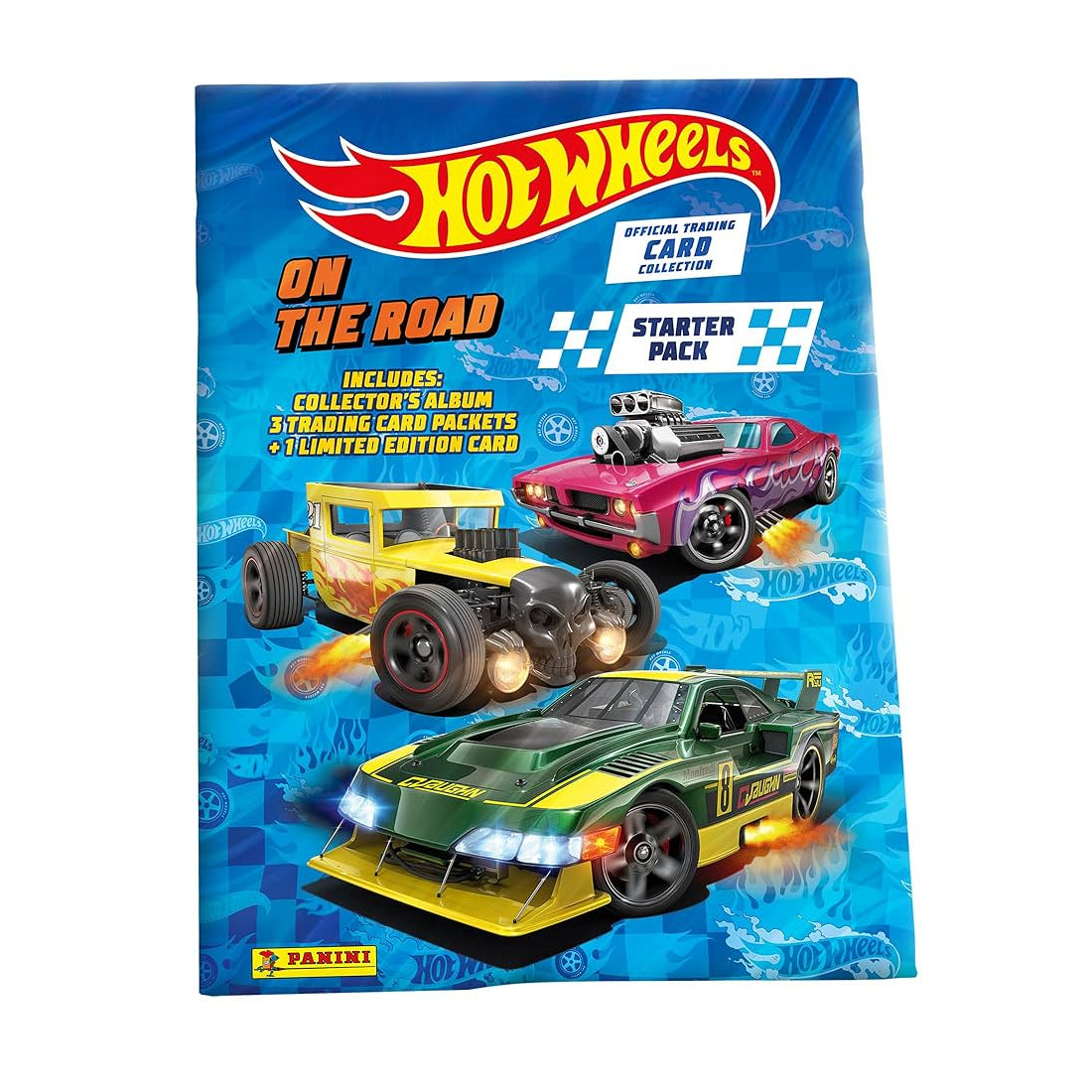 Hot Wheels Trading Cards - Starter Pack(24) - بطاقة ألعاب Hot Wheels Trading Cards - Starter Pack(24) - بطاقة ألعاب