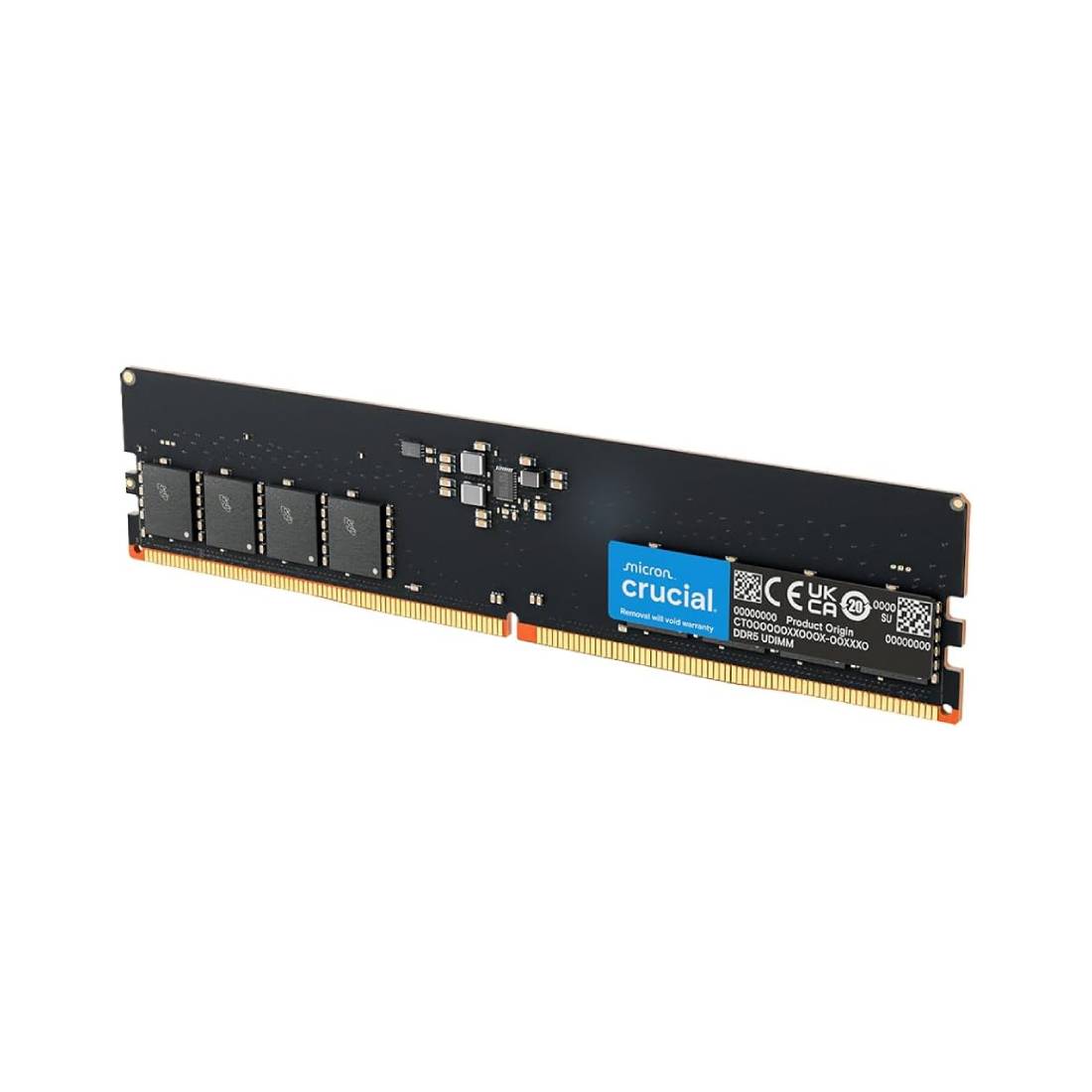 Crucial UDIMM RAM 32GB (2X16GB) 5600Mhz CL46 DDR5 - الذاكرة العشوائية
