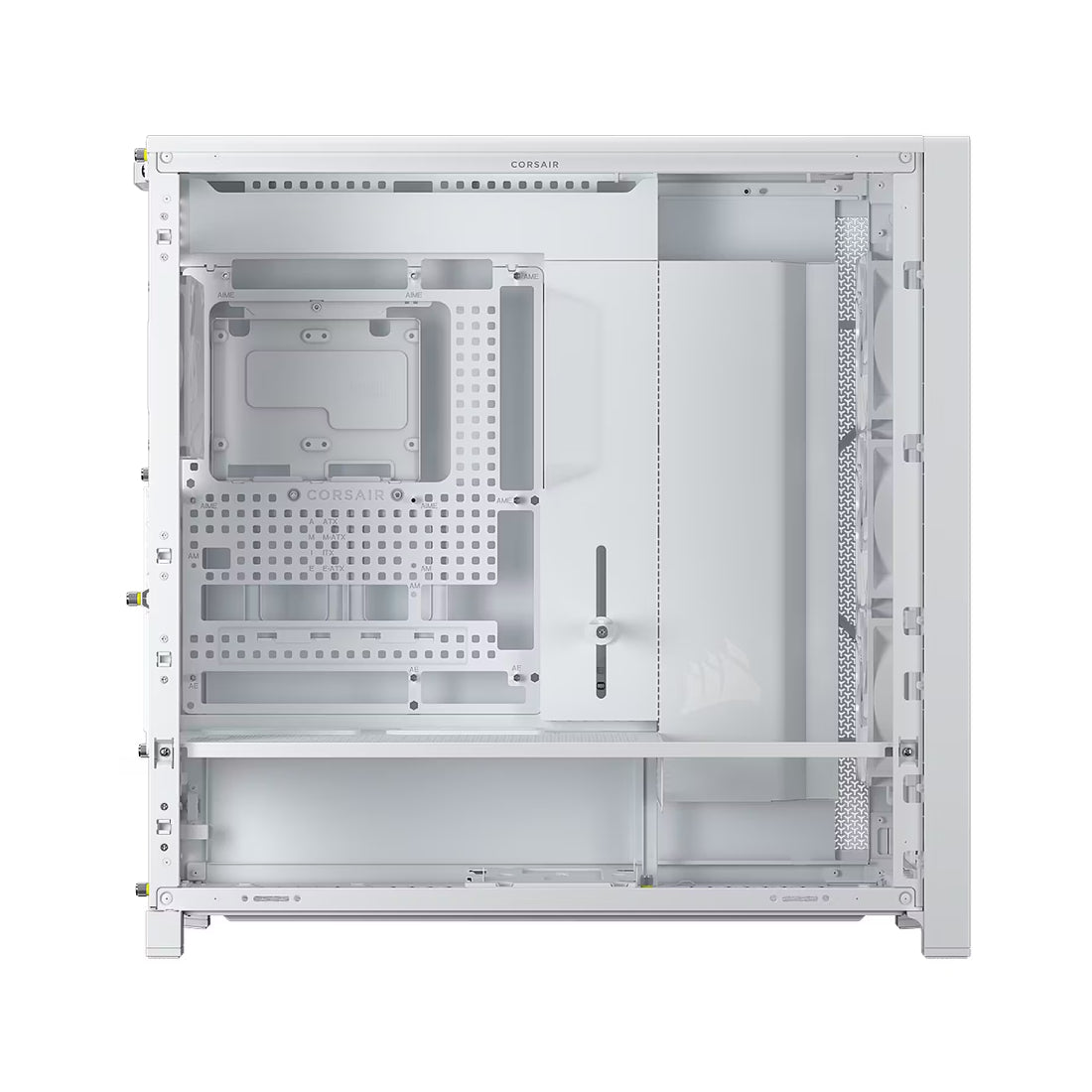 Corsair Frame 5000 RS Mid Tower Airflow Case - White - صندوق Corsair Frame 5000 RS Mid Tower Airflow Case - White - صندوق