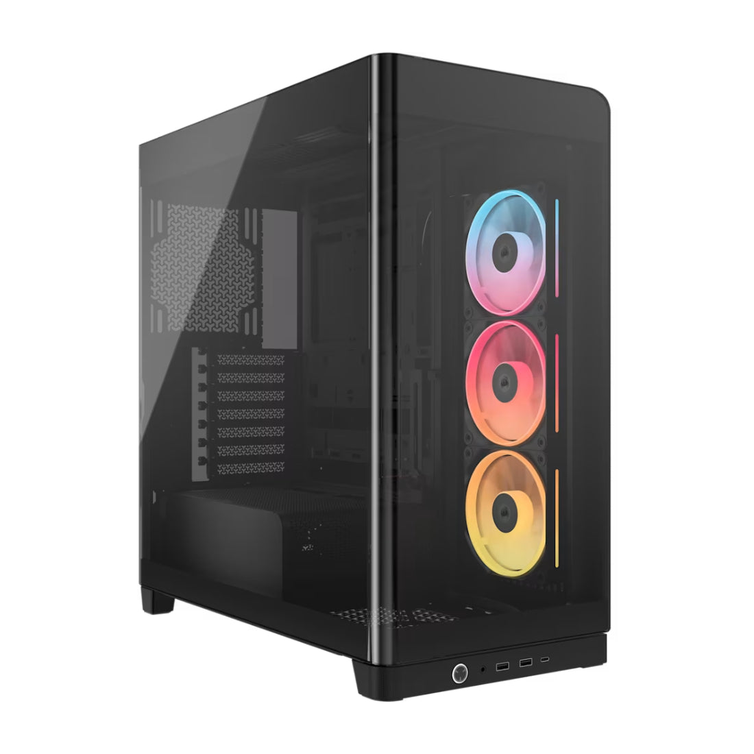 Corsair Frame 4500X SERIES RS-R ARGB Tempered Glass Mid-Tower Case - Black - صندوق