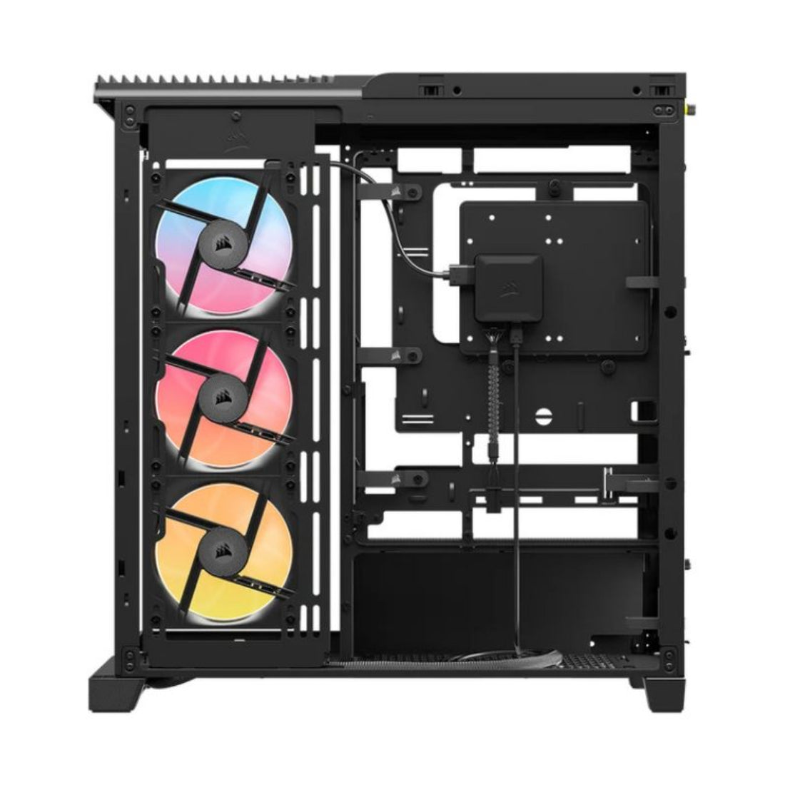 Corsair Frame 4500X SERIES RS-R ARGB Tempered Glass Mid-Tower Case - Black - صندوق Corsair Frame 4500X SERIES RS-R ARGB Tempered Glass Mid-Tower Case - Black - صندوق