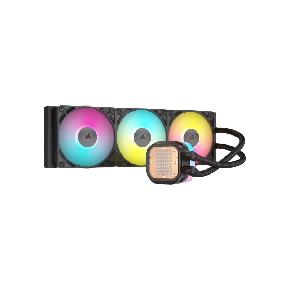Corsair iCUE Link Titan 360 RX RGB 360mm Liquid CPU Cooler - Black - مبرد Corsair iCUE Link Titan 360 RX RGB 360mm Liquid CPU Cooler - Black - مبرد