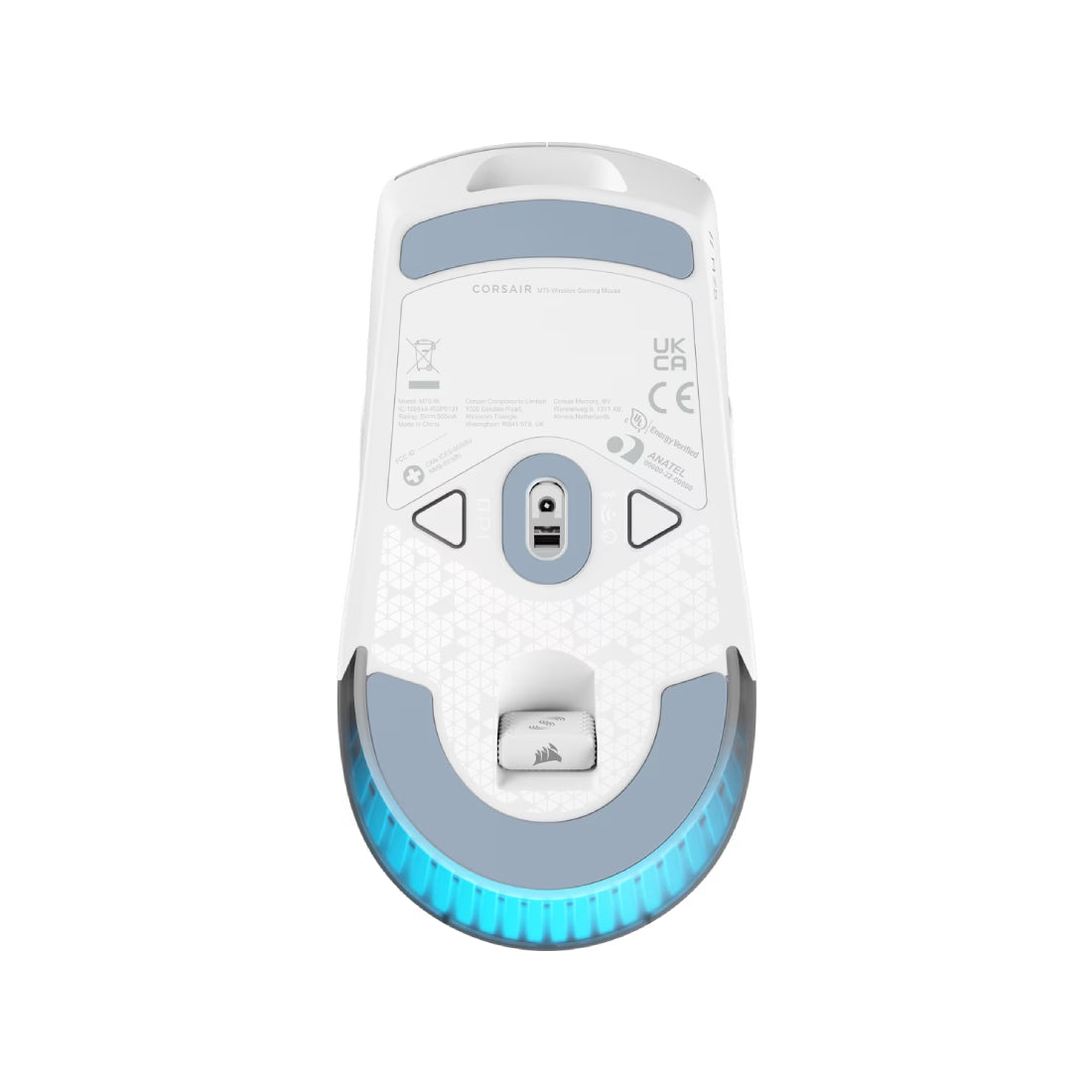 Corsair M75 RGB Wireless Gaming Mouse - White - فأرة Corsair M75 RGB Wireless Gaming Mouse - White - فأرة