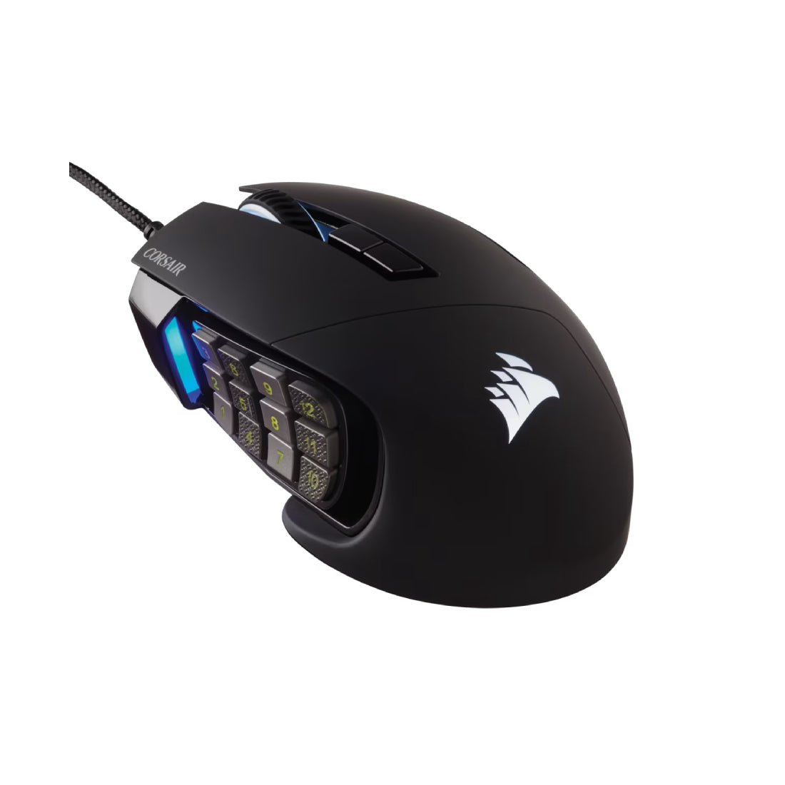 Corsair Scimitar RGB Elite Wired Gaming Mouse - Black - فأرة