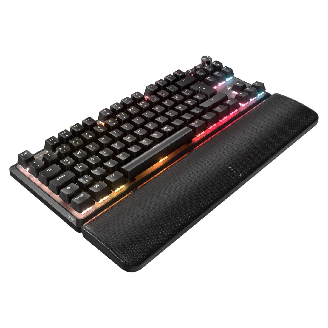 Corsair K70 CORE TKL Wireless RGB Mechanical Gaming Keyboard - Black - لوحة مفاتيح
