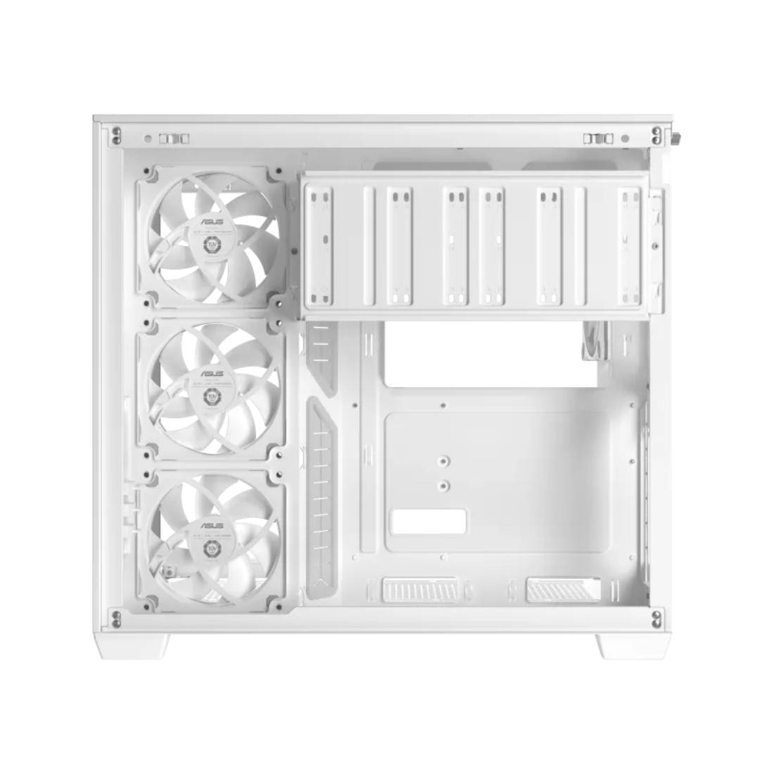 Asus A32 Plus TG ARGB ATX Case - White - صندوق