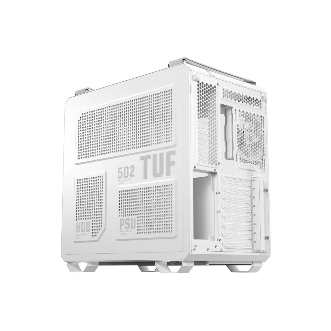 Asus TUF Gaming GT502 Horizon TG ARGB Mid Tower Case - White - صندوق