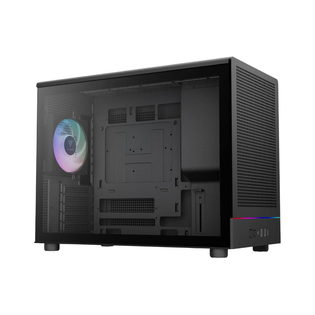 Gamdias Athena M4M Mini-ITX Case - Black - صندوق Gamdias Athena M4M Mini-ITX Case - Black - صندوق
