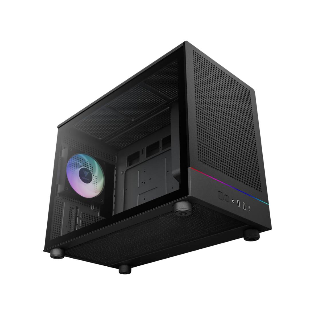 Gamdias Athena M4M Mini-ITX Case - Black - صندوق Gamdias Athena M4M Mini-ITX Case - Black - صندوق