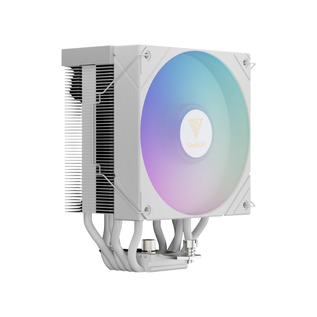 Gamdias Boreas M2-51D ARGB Air Cooler - White - مبرد Gamdias Boreas M2-51D ARGB Air Cooler - White - مبرد