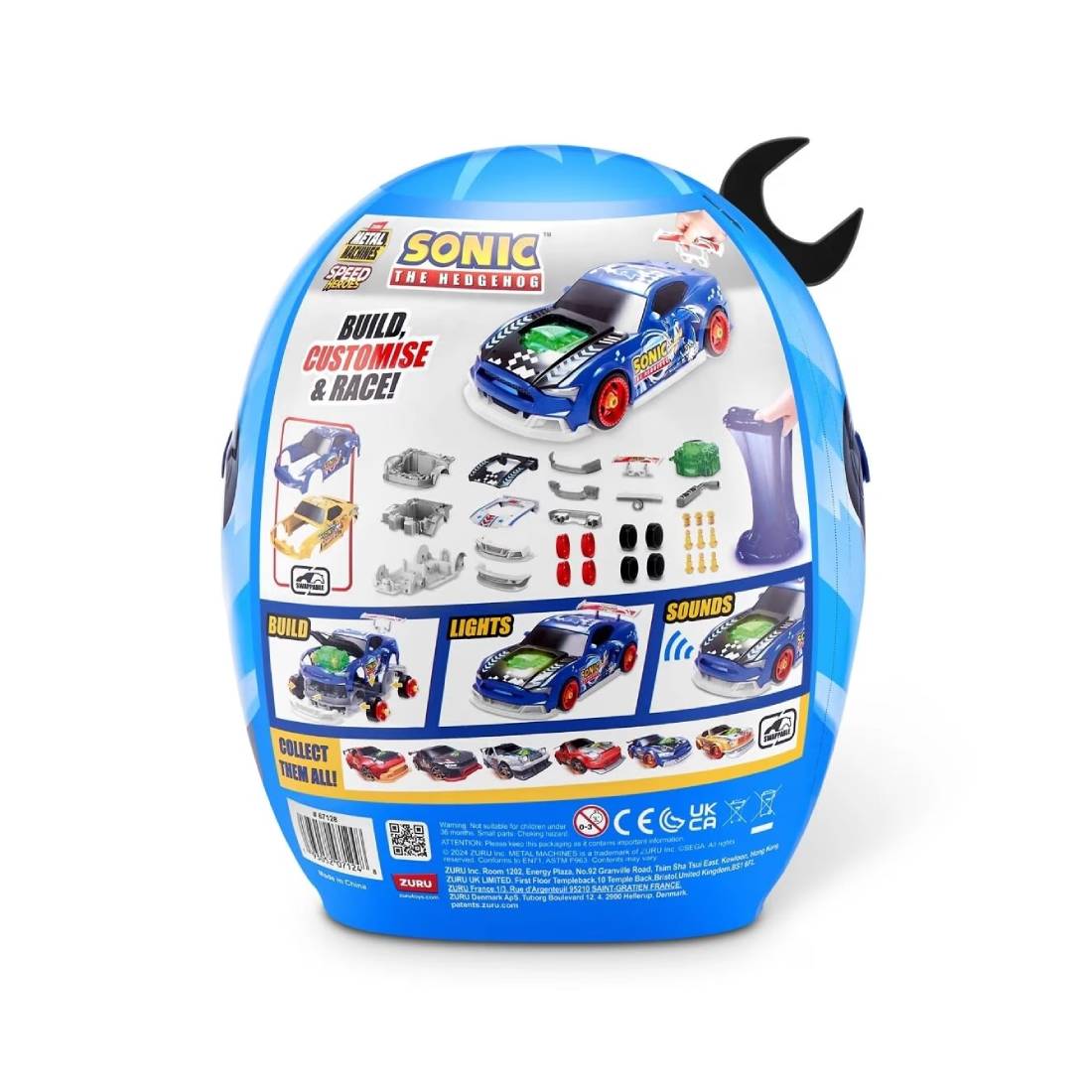 Zuru Metal Machines Sonic Hedgehog Helmet  - أكسسوار