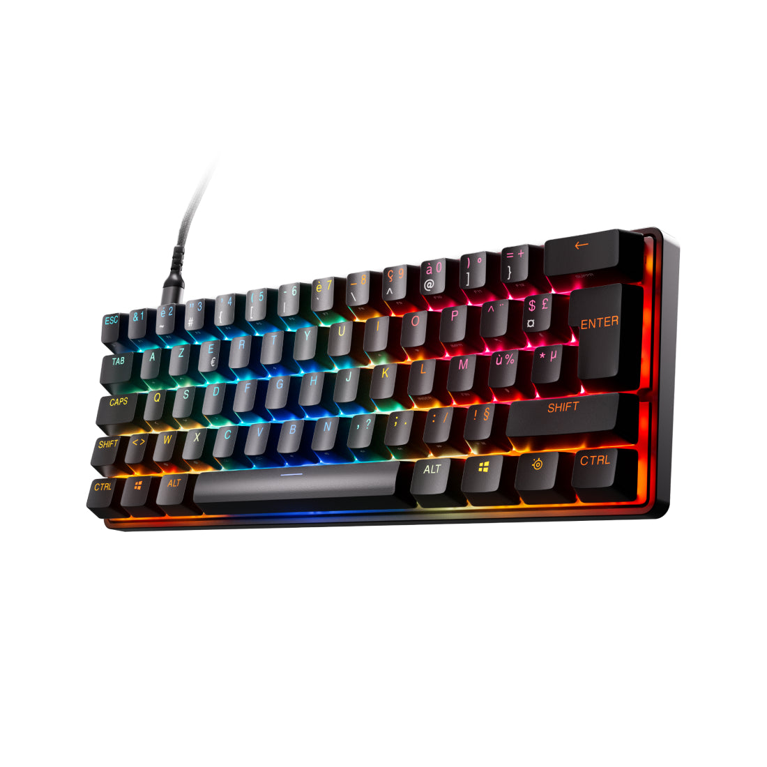SteelSeries Apex Pro Mini Gen 3 Gaming Keyboard - Black - لوحة مفاتيح