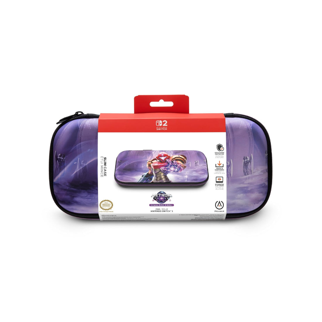 PowerA Slim Case for NSW2 - Metroid Prime Beyond - اكسسوارات PowerA Slim Case for NSW2 - Metroid Prime Beyond - اكسسوارات