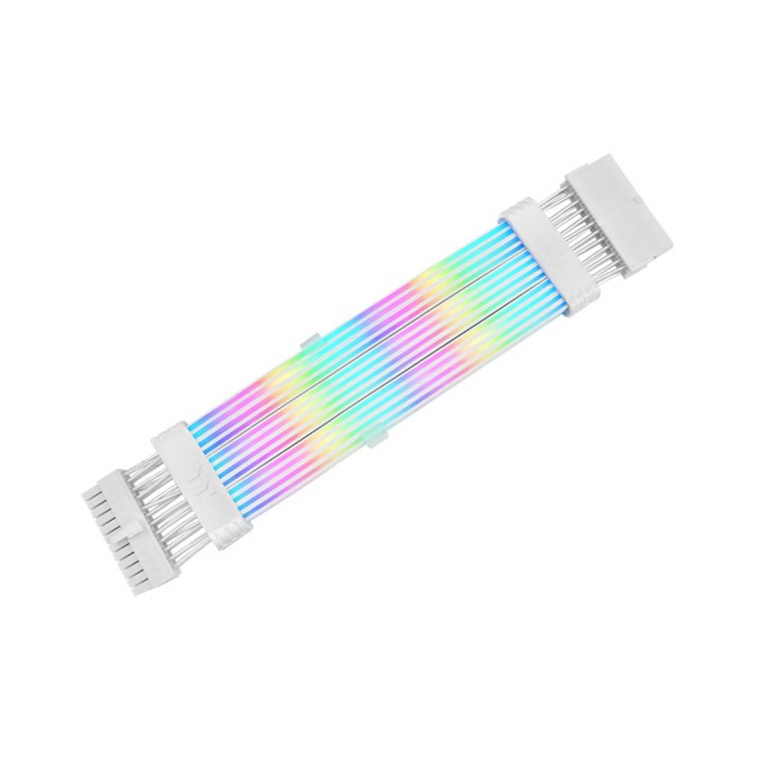 Thermaltake Strimer 24 Pin ARGB Cable - Snow - أكسسوارات