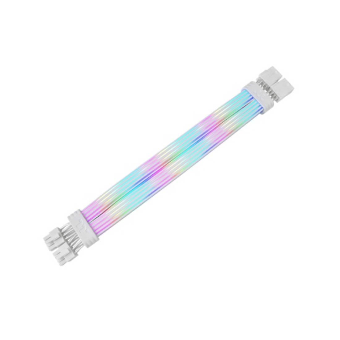 Thermaltake Strimer 8 Pin Argb Cable - Snow - أك ساتورات Thermaltake Strimer 8 Pin Argb Cable - Snow - أك ساتورات