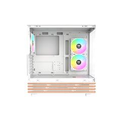 Thermaltake View 270 Plus TG Argb Mid Tower Gaming Case - Snow - صnadoق