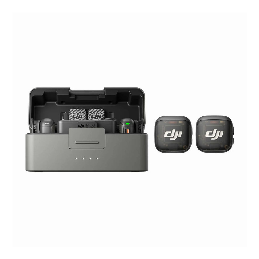 DJI Mic 3, 2 TX + 1 RX + Charging Case, Wireless Microphone - ميكروفون DJI Mic 3, 2 TX + 1 RX + Charging Case, Wireless Microphone - ميكروفون
