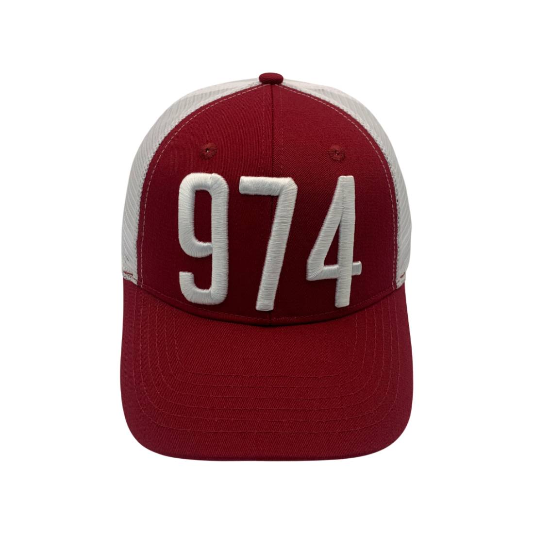 S974 Cap - Maroon & White - قبعة – Store974 Electronics WLL | ستور٩٧٤ ...