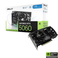 PNY GeForce RTX™  5060 8GB Overclocked Dual Fan - كرت شاشة
