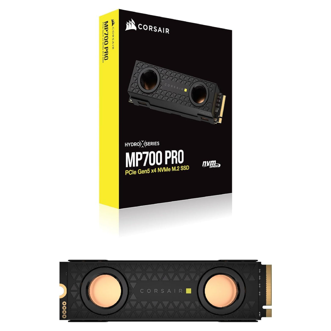 Corsair MP700 PRO Hydro X Series 2TB M.2 PCIe Gen5 - مساحة تخزين