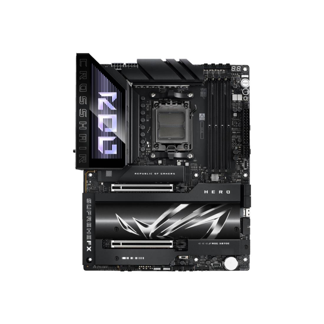 Asus ROG Crosshair X870E AMD Motherboard - اللوحة الأم