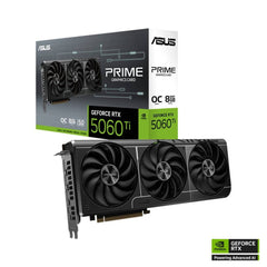 Asus Prime GeForce RTX™ 5060 Ti 8GB GDDR7 OC Edition -Black- الشاشة