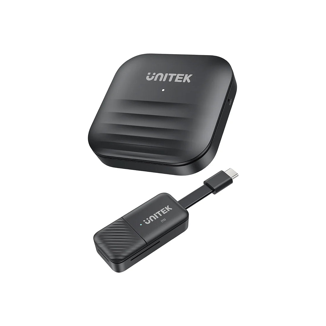 Unitek USB-C Wireless HDMI Extender Kit Up to 50M, Black - محول Unitek USB-C Wireless HDMI Extender Kit Up to 50M, Black - محول